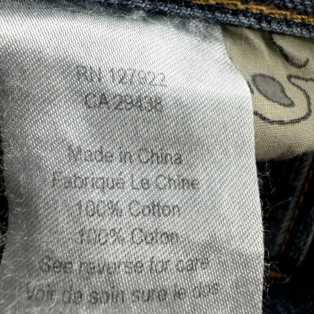 Mountain Khakis Straight Leg Jeans Denim Medium Wash Mid Rise Blue Waist 36